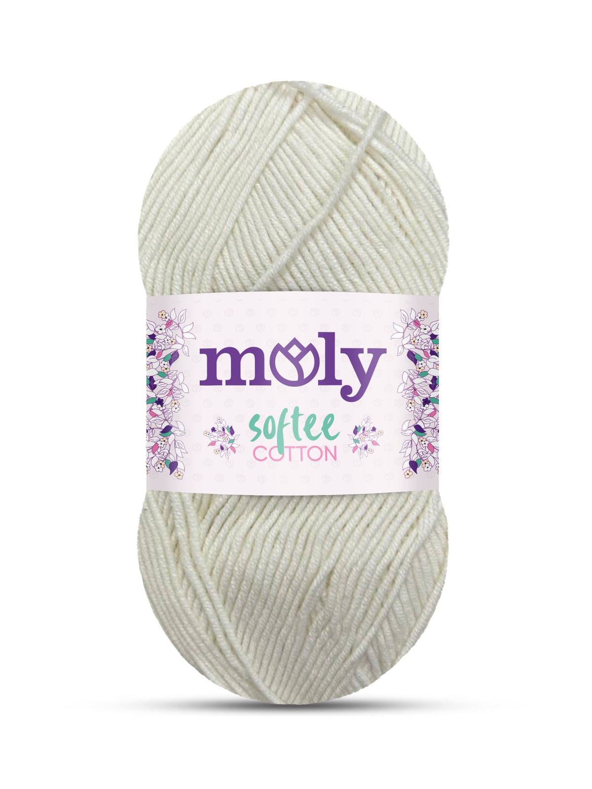 Moly Softee Cotton 000 Örgü İpliği 100 g