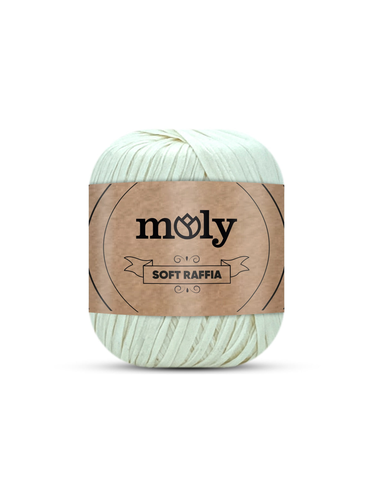 Moly Soft Raffia 01 Rafya İpi 50 g