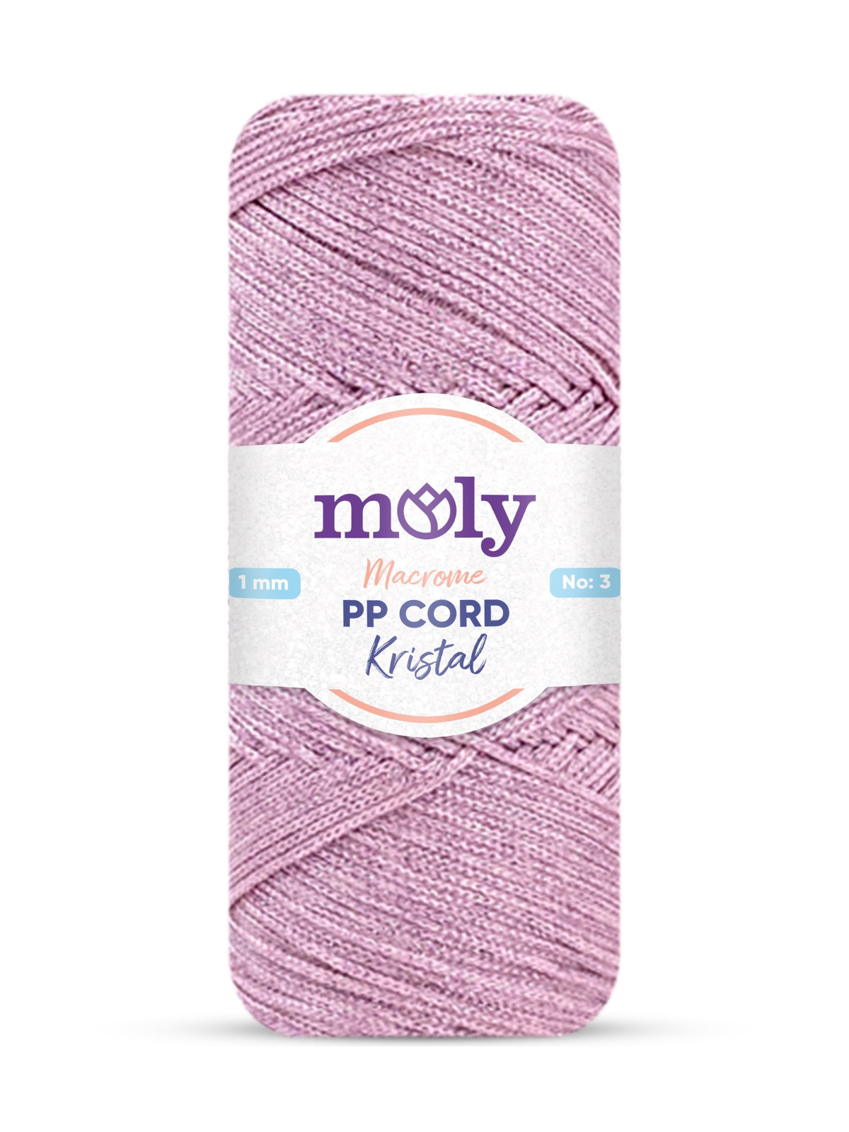 Moly Kristal PP Makrome No3 070 Makrome İpi 200 g