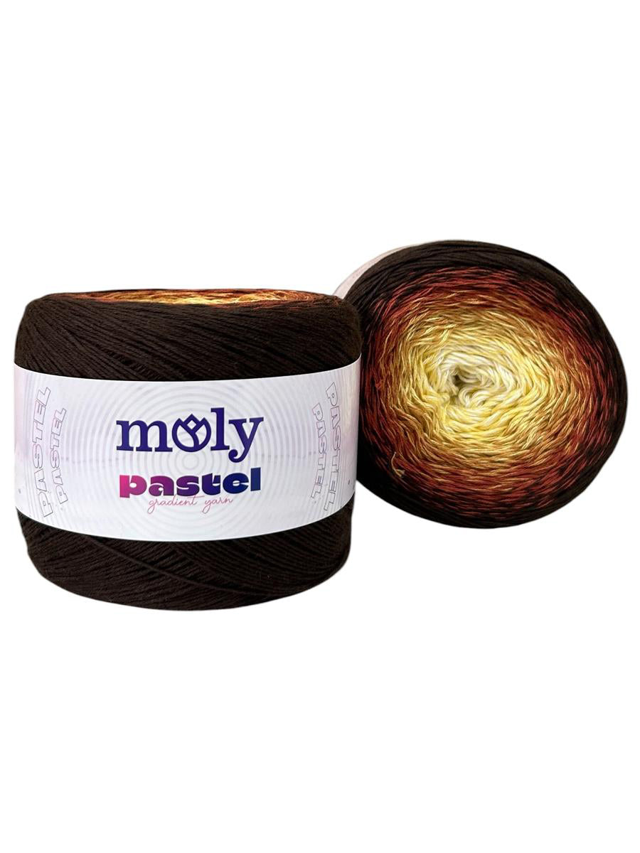 Moly Pastel 1007 renk kodlu 250 g 1000 m el örgü ipliği