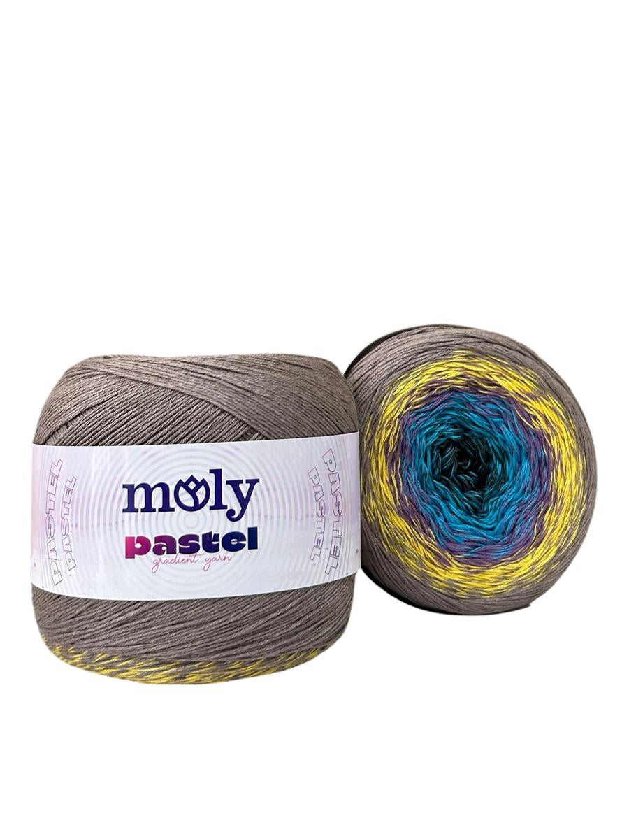 Moly Pastel 1010 renk kodlu 250 g 1000 m el örgü ipliği