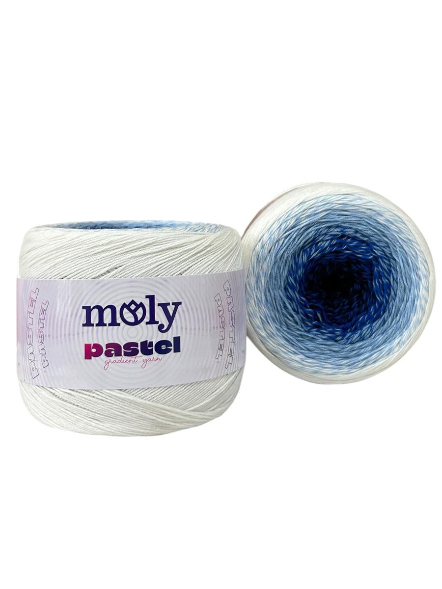 Moly Pastel 1012 renk kodlu 250 g 1000 m el örgü ipliği