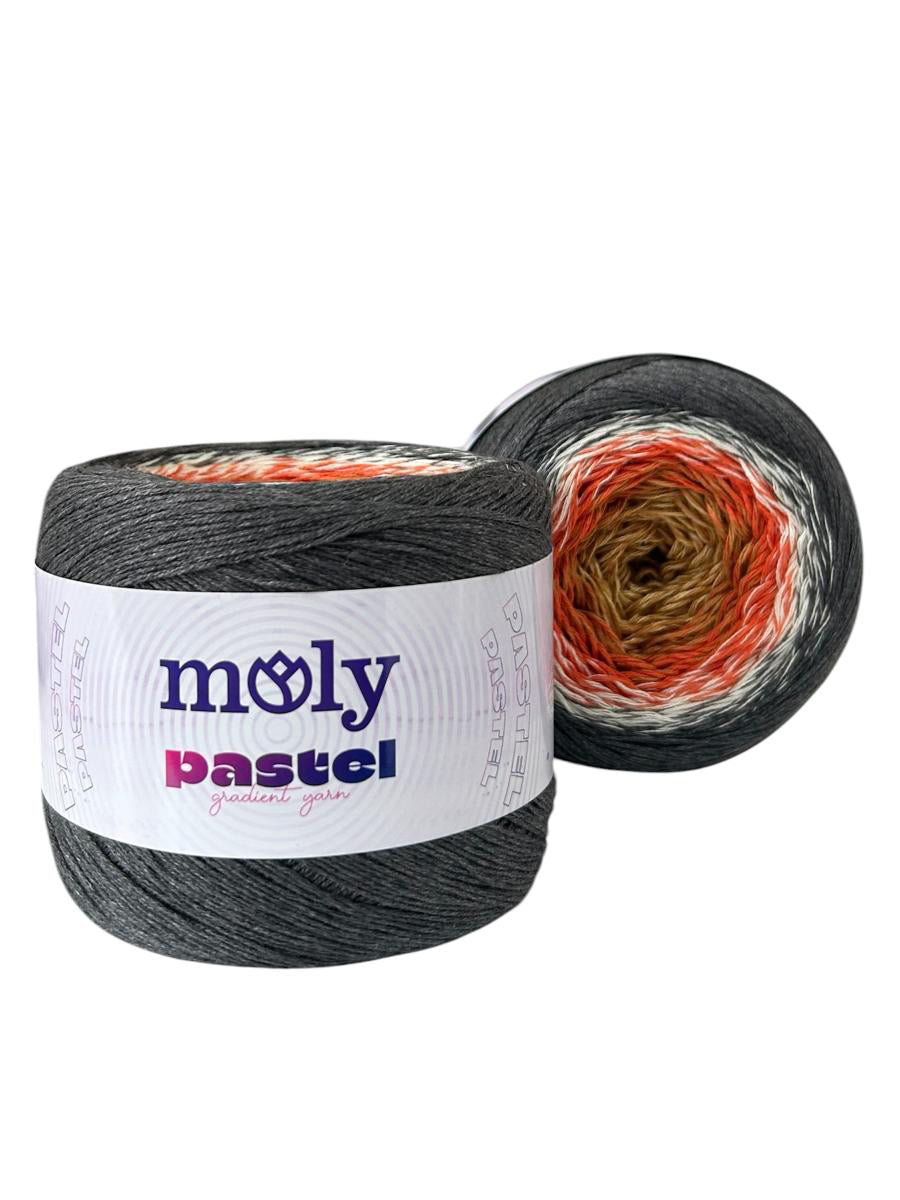 Moly Pastel 1016 renk kodlu 250 g 1000 m el örgü ipliği