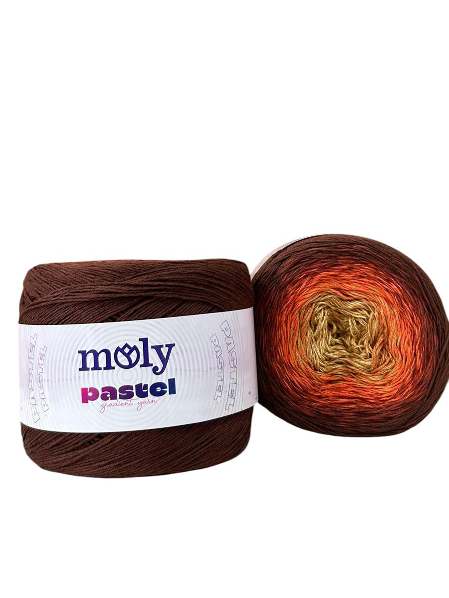 Moly Pastel 1020 renk kodlu 250 g 1000 m el örgü ipliği
