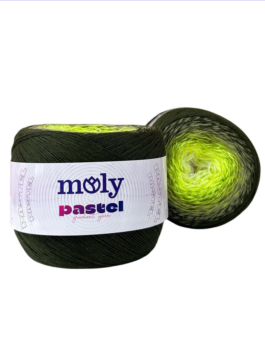 Moly Pastel 1028 renk kodlu 250 g 1000 m el örgü ipliği
