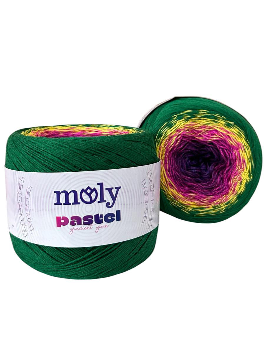 Moly Pastel 1030 renk kodlu 250 g 1000 m el örgü ipliği