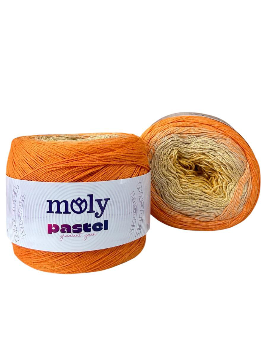 Moly Pastel 1032 renk kodlu 250 g 1000 m el örgü ipliği