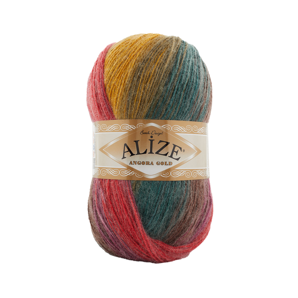 Alize Angora Gold Batik El Örgü İpi - 3368 - Hobinest Tuhafiye