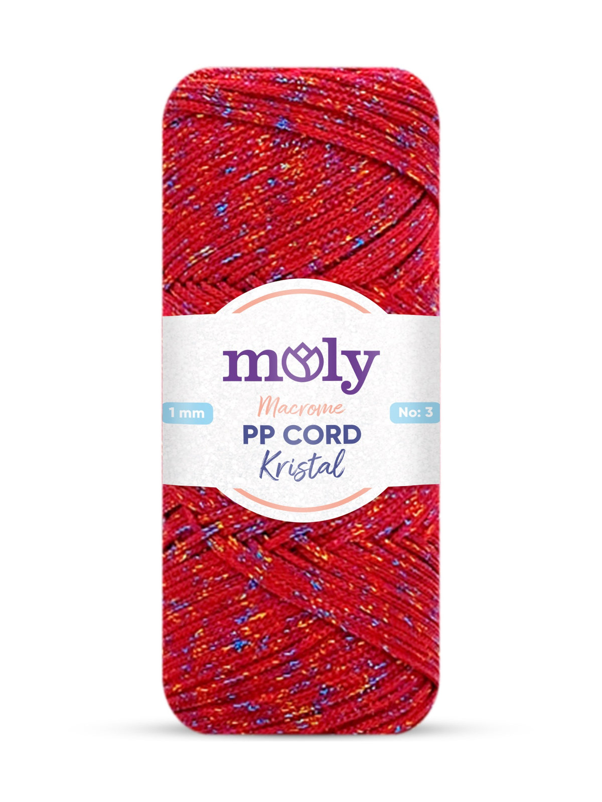 Moly Kristal PP Makrome No3 1105  Makrome İpi 200 g