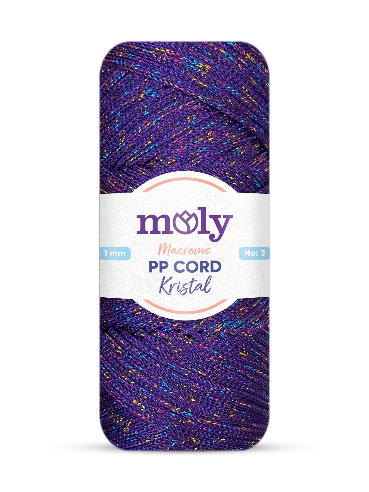 Moly Kristal PP Makrome No3 1160 Makrome İpi 200 g