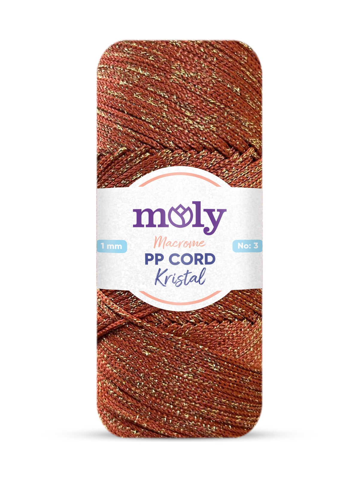 Moly Kristal PP Makrome No3 118 Makrome İpi 200 g