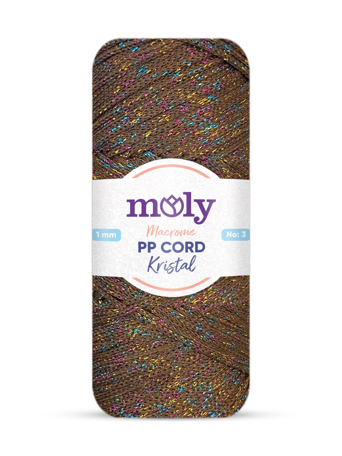 Moly Kristal PP Makrome No3 1205 Makrome İpi 200 g