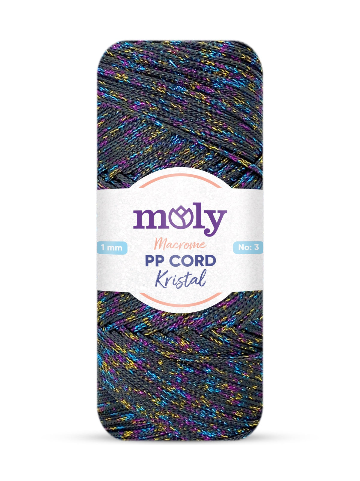 Moly Kristal PP Makrome No3 1278 Makrome İpi 200 g