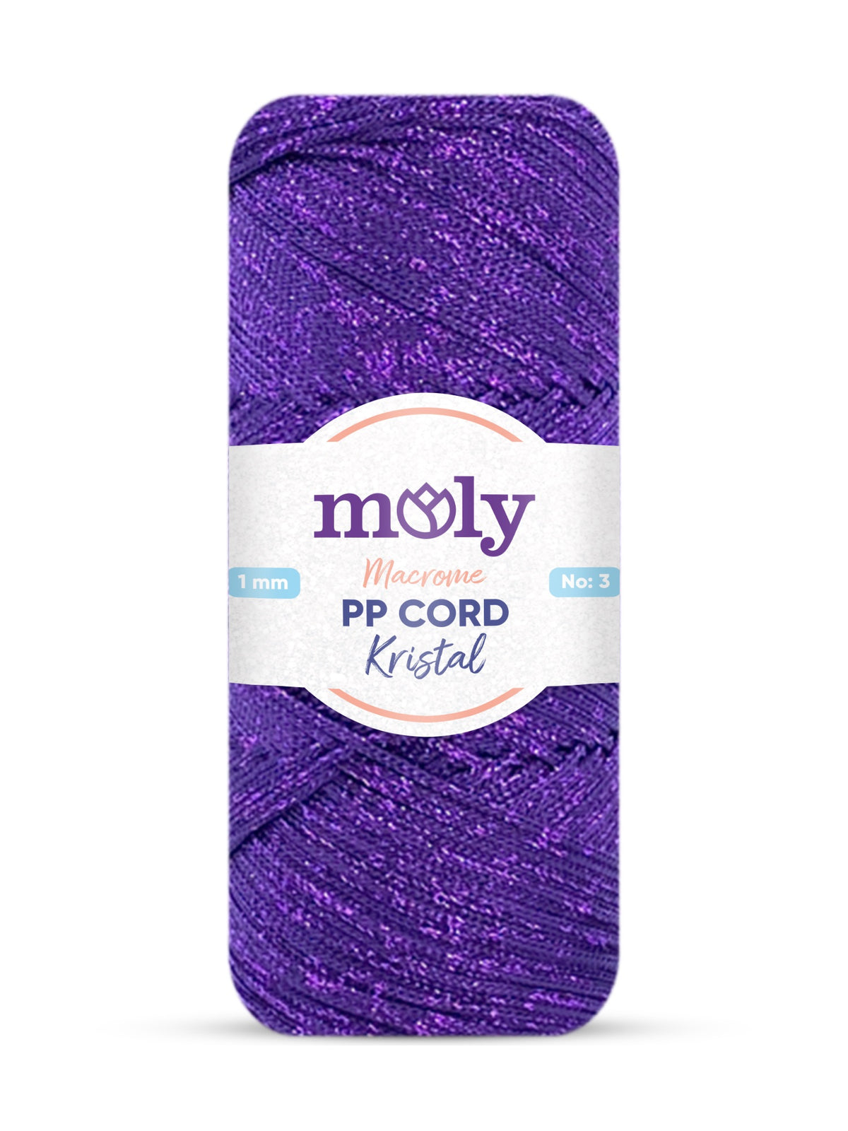Moly Kristal PP Makrome No3 142 Makrome İpi 200 g