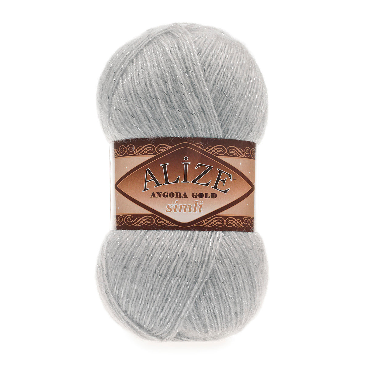 Alize Angora Gold Simli El Örgü İpi - 21 - Hobinest Tuhafiye
