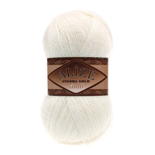 Alize Angora Gold Simli El Örgü İpi - 62 - Hobinest Tuhafiye