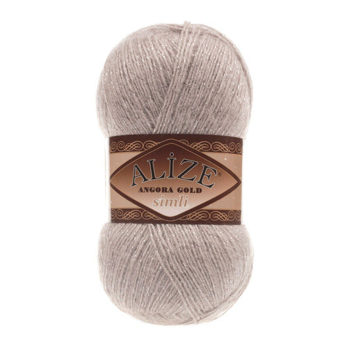 Alize Angora Gold Simli El Örgü İpi - 541 - Hobinest Tuhafiye