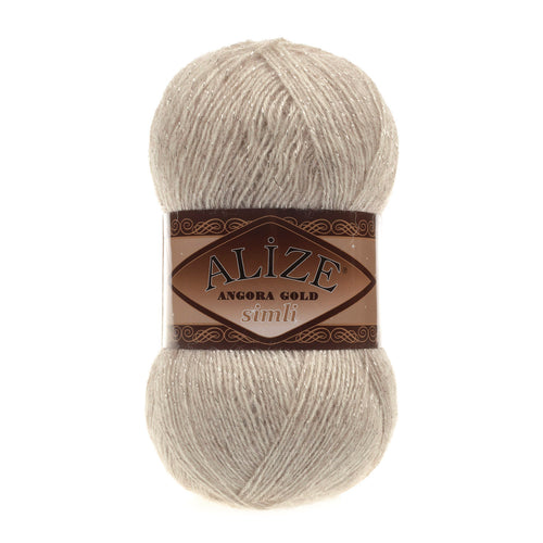 Alize Angora Gold Simli El Örgü İpi - 152 - Hobinest Tuhafiye