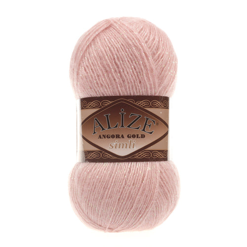 Alize Angora Gold Simli El Örgü İpi - 161 - Hobinest Tuhafiye