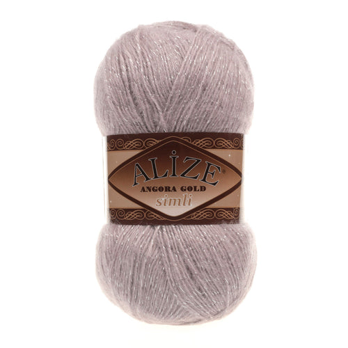 Alize Angora Gold Simli El Örgü İpi - 163 - Hobinest Tuhafiye