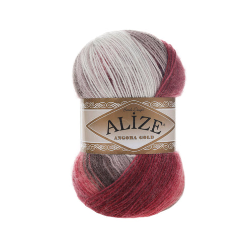 Alize Angora Gold Batik El Örgü İpi - 1984 - Hobinest Tuhafiye