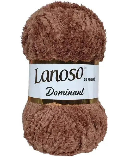 Lanoso Dominant 1907 Sütlü Kahve 100 g 75 m örgü ipliği