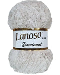 Lanoso Dominant 902 Krem 100 g 75 m örgü ipliği