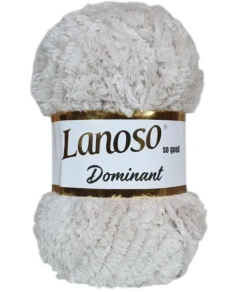 Lanoso Dominant 902 Krem 100 g 75 m örgü ipliği