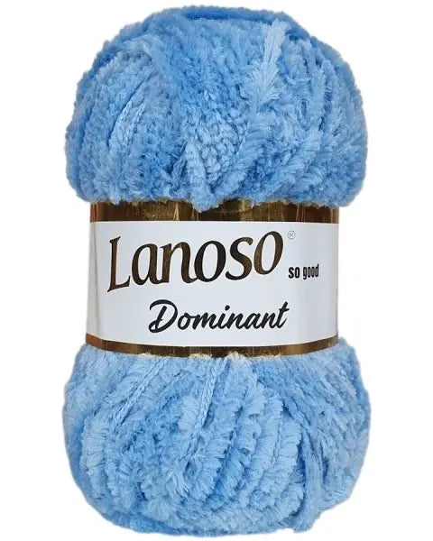 Lanoso Dominant 961 Bebe Mavi 100 g 75 m örgü ipliği