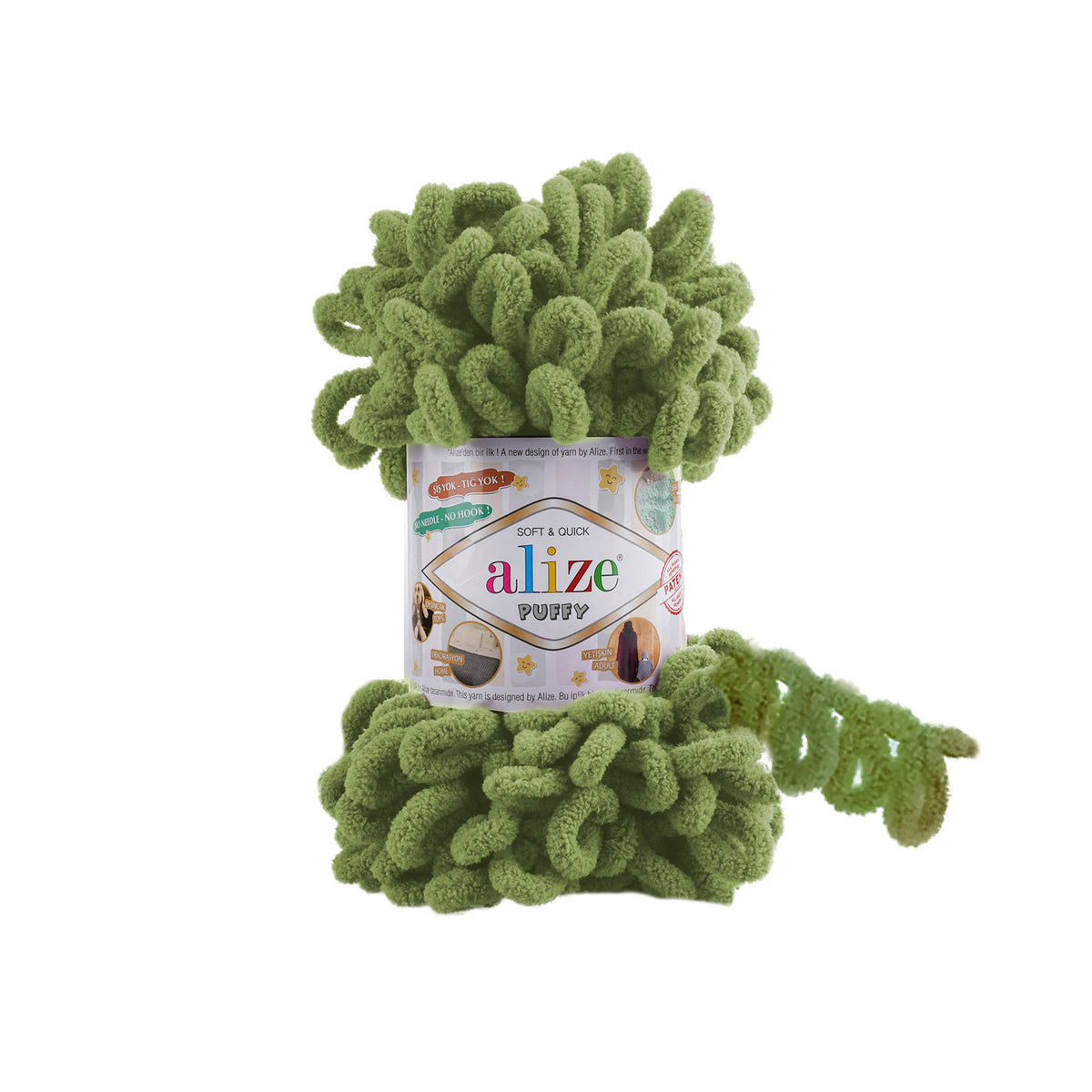 Alize Puffy El Örgü İpi - 485 - Hobinest Tuhafiye