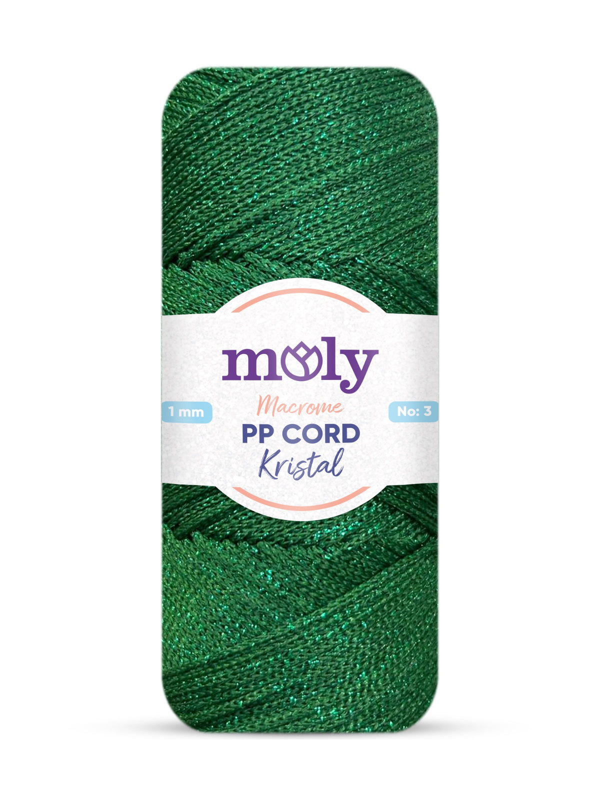Moly Kristal PP Makrome No3 176 Makrome İpi 200 g
