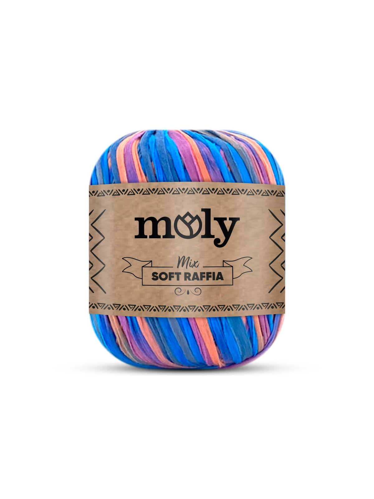 Moly Softa Raffia Mix 20 Rafya İpi 50 g