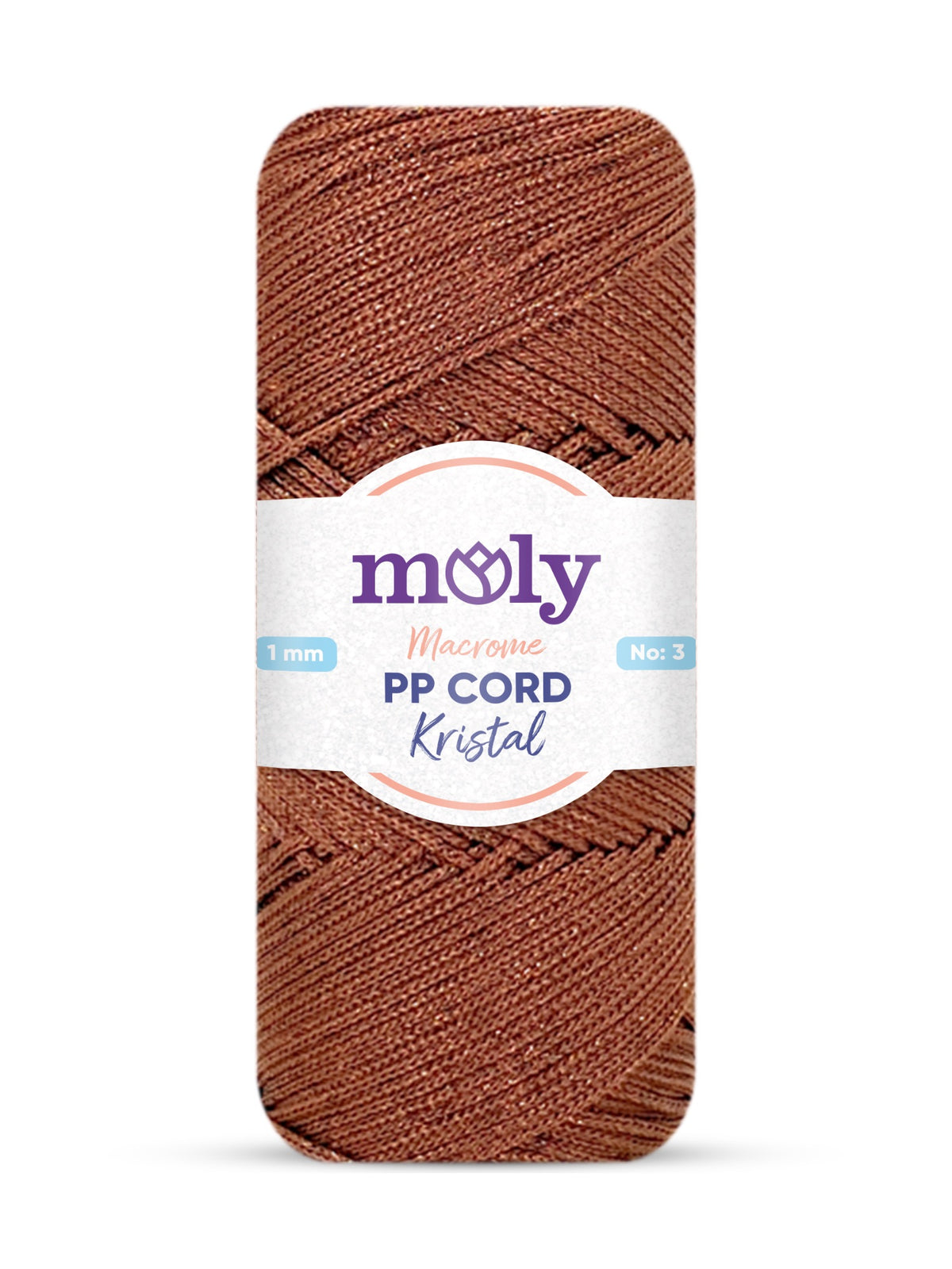 Moly Kristal PP Makrome No3 205 Makrome İpi 200 g