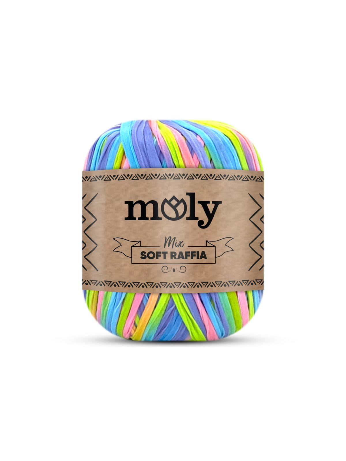 Moly Softa Raffia Mix 21 Rafya İpi 50 g
