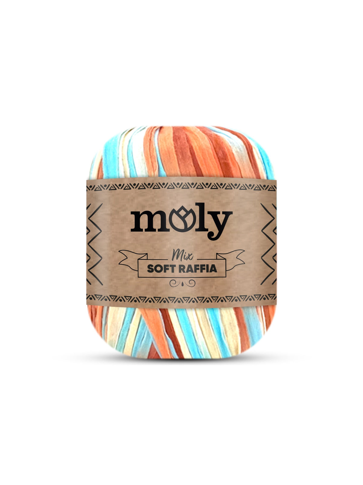 Moly Softa Raffia Mix 22 Rafya İpi 50 g