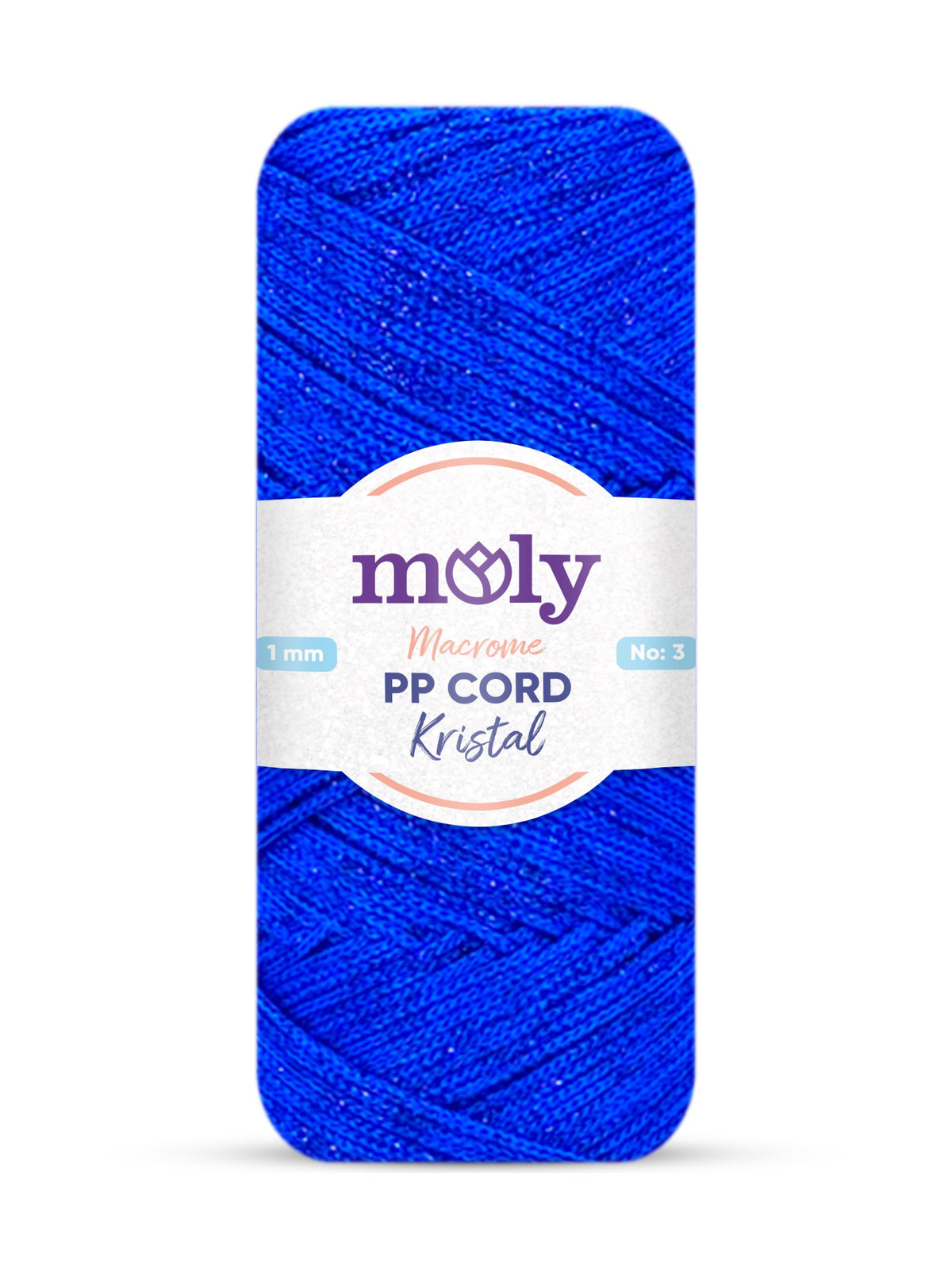 Moly Kristal PP Makrome No3 240 Makrome İpi 200 g
