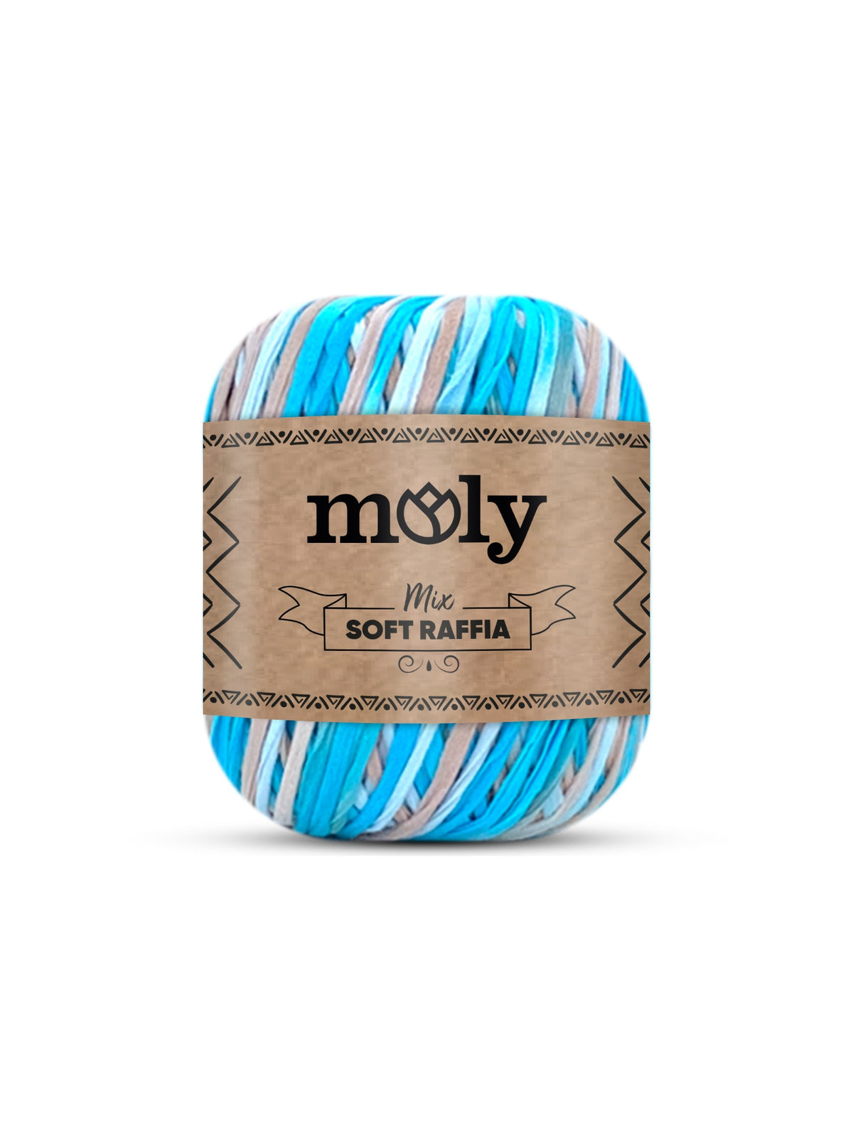 Moly Softa Raffia Mix 26 Rafya İpi 50 g