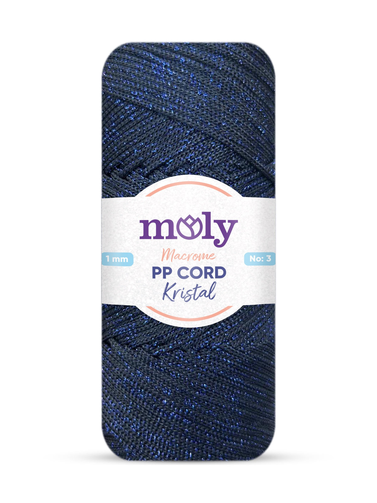 Moly Kristal PP Makrome No3 262 Makrome İpi 200 g