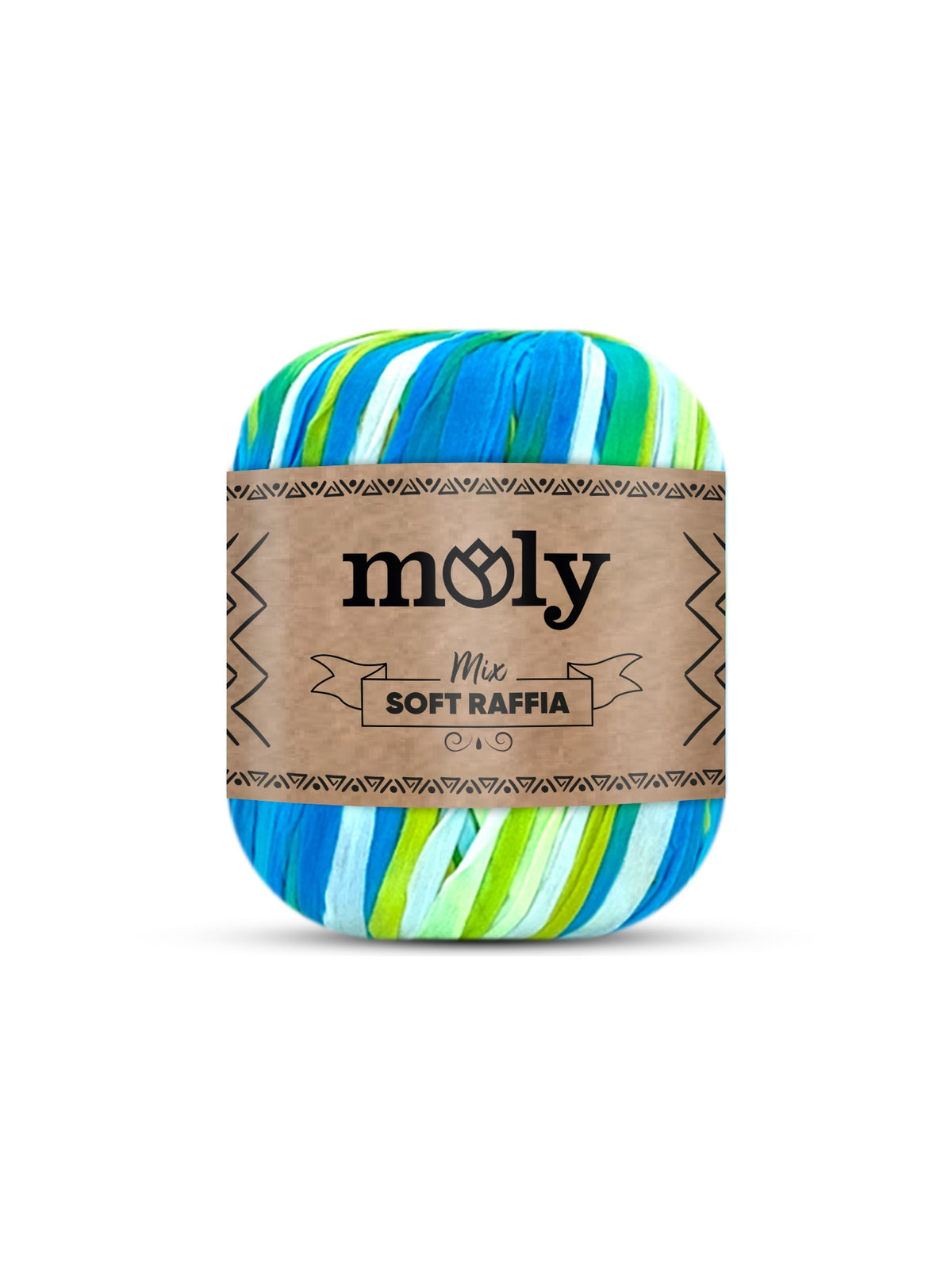 Moly Softa Raffia Mix 27 Rafya İpi 50 g