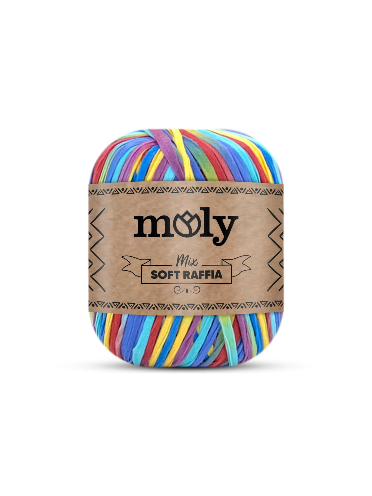Moly Softa Raffia Mix 28 Rafya İpi 50 g