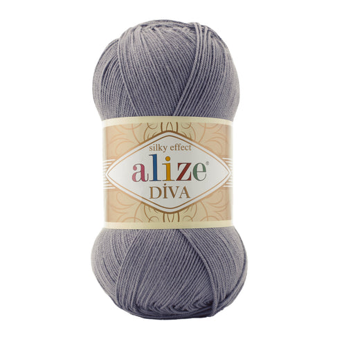Alize Diva El Örgü İpi - 348 - Hobinest Tuhafiye