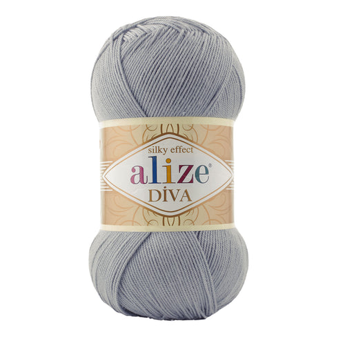 Alize Diva El Örgü İpi - 355 - Hobinest Tuhafiye
