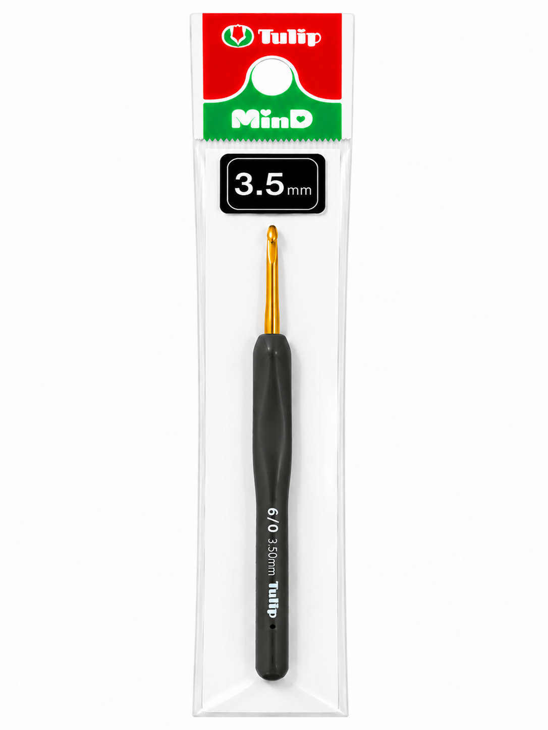 Tulip Mind 3,5 mm Siyah Saplı Örgü Tığı