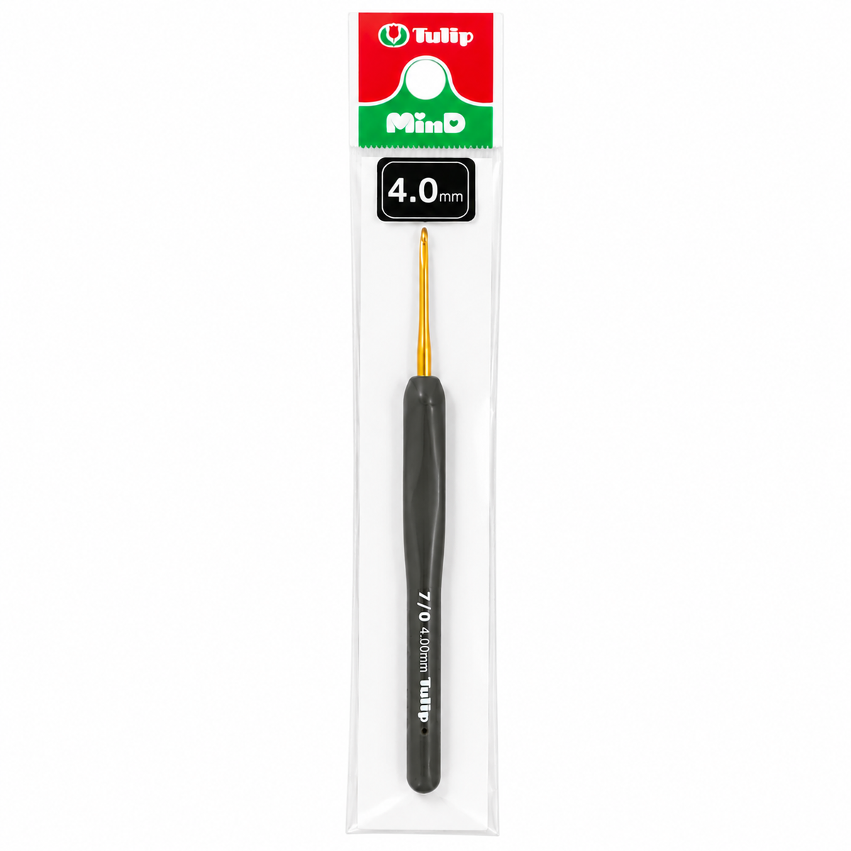 Tulip Mind 4 mm Siyah Saplı Örgü Tığı