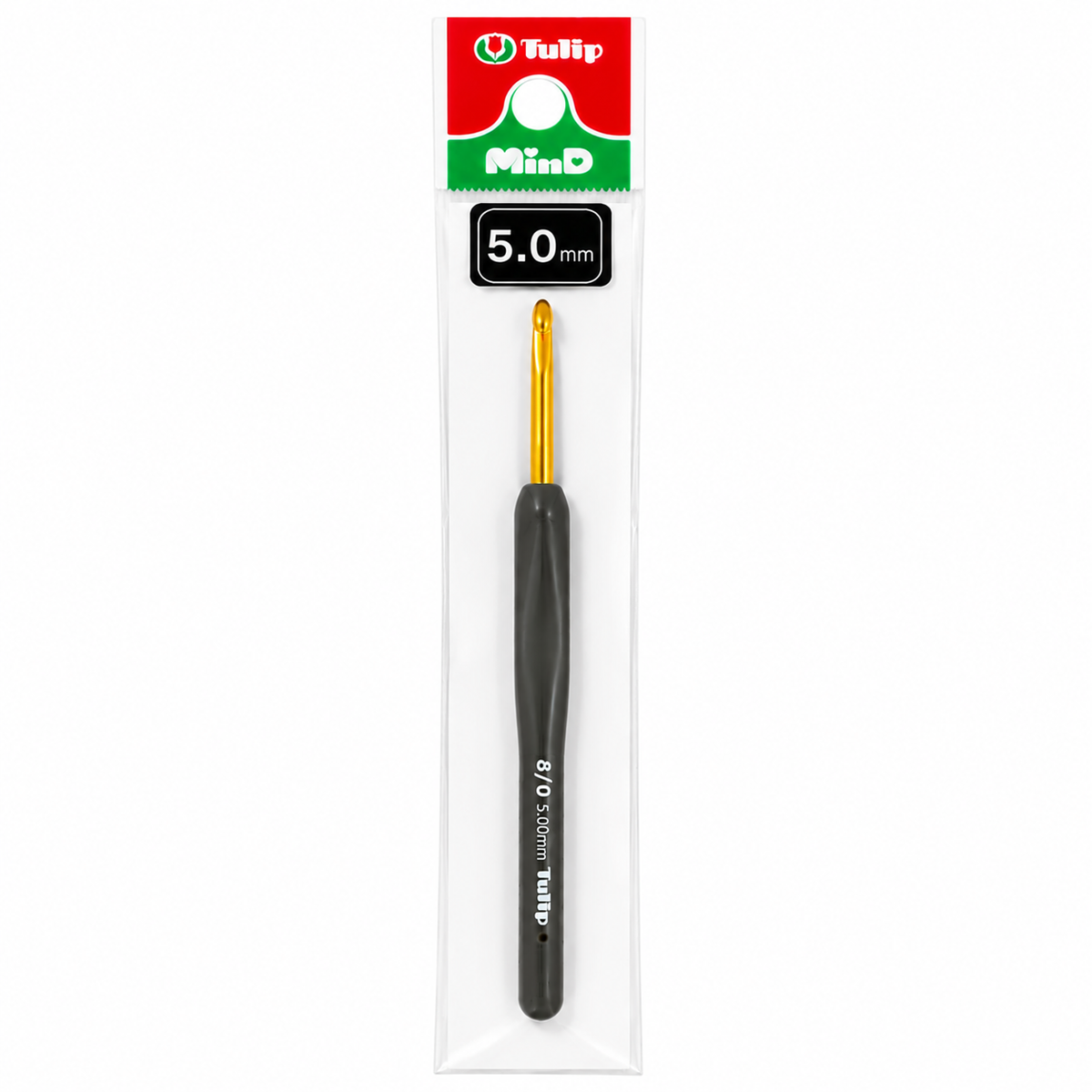 Tulip Mind 5 mm Siyah Saplı Örgü Tığı