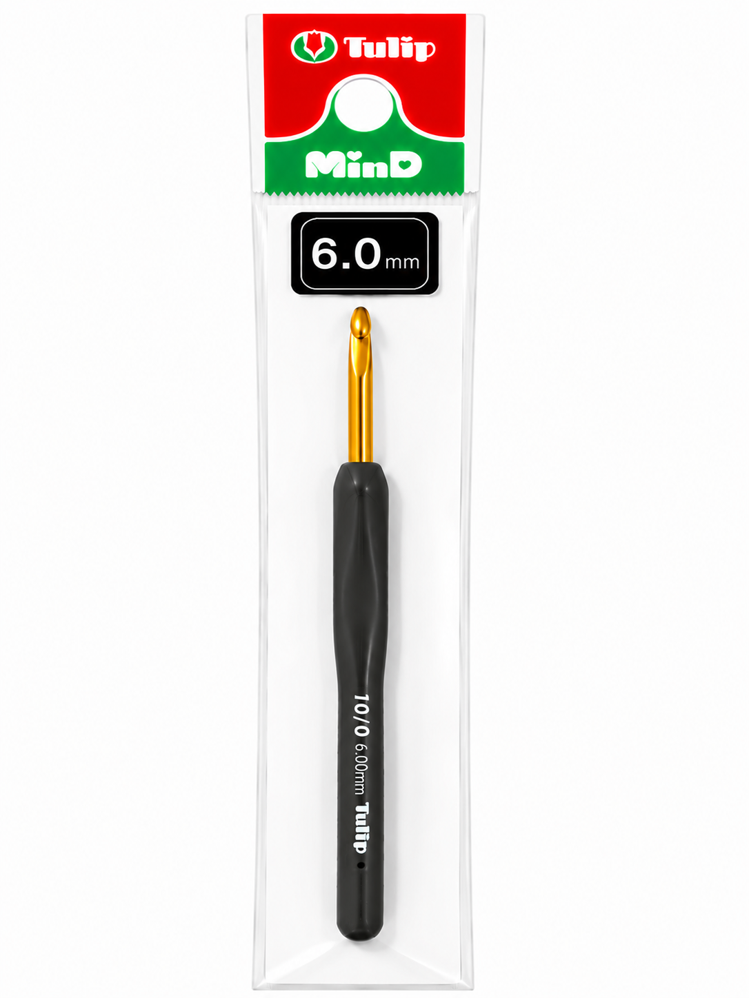 Tulip Mind 6 mm Siyah Saplı Örgü Tığı