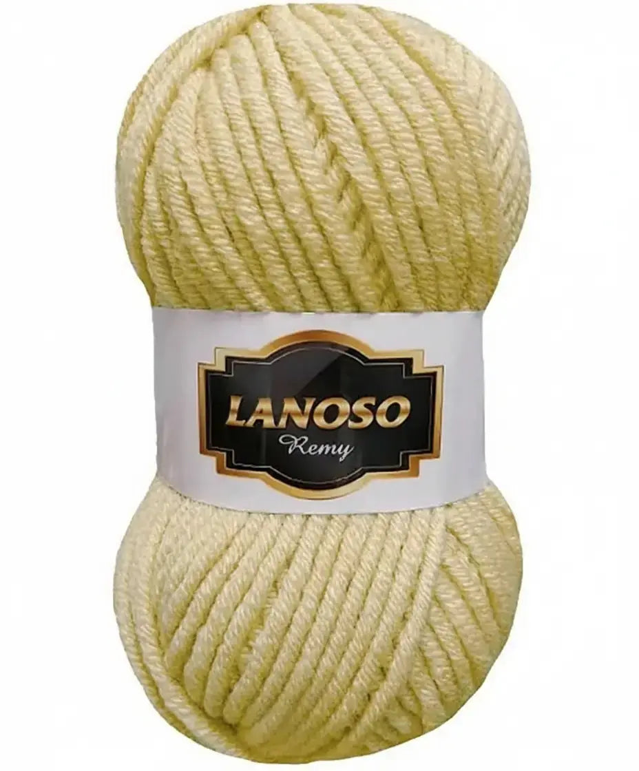 Lanoso Remy 905 Açık Bej Yün Karışımlı Örgü İpi 100 g