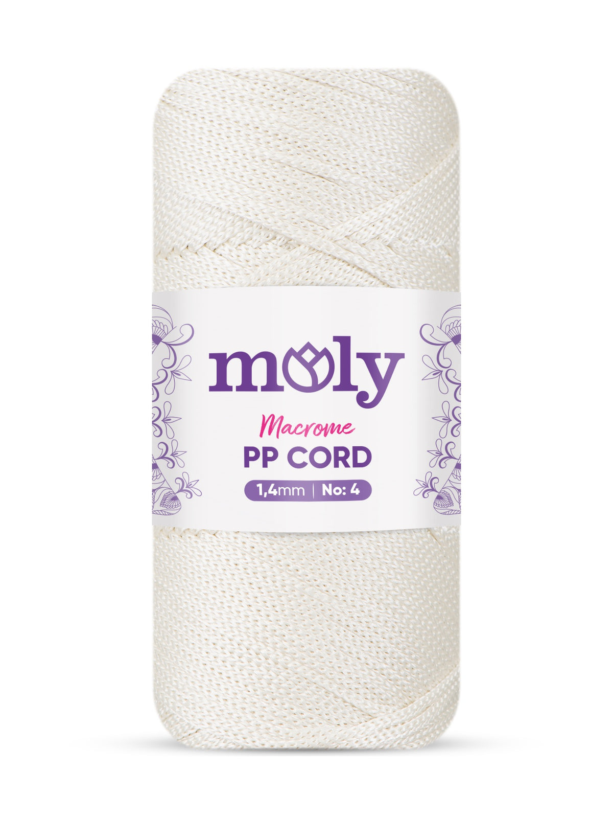 Moly PP Cord No4 010 Makrome İpi 200 g