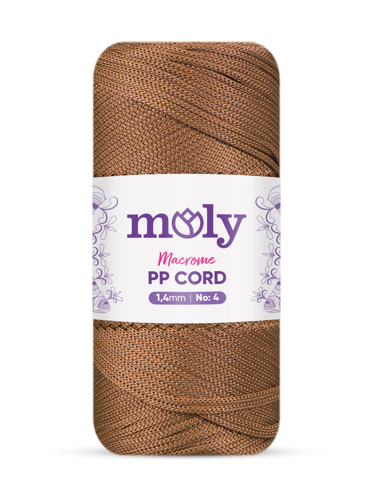 Moly PP Cord No4 200 Makrome İpi 200 g