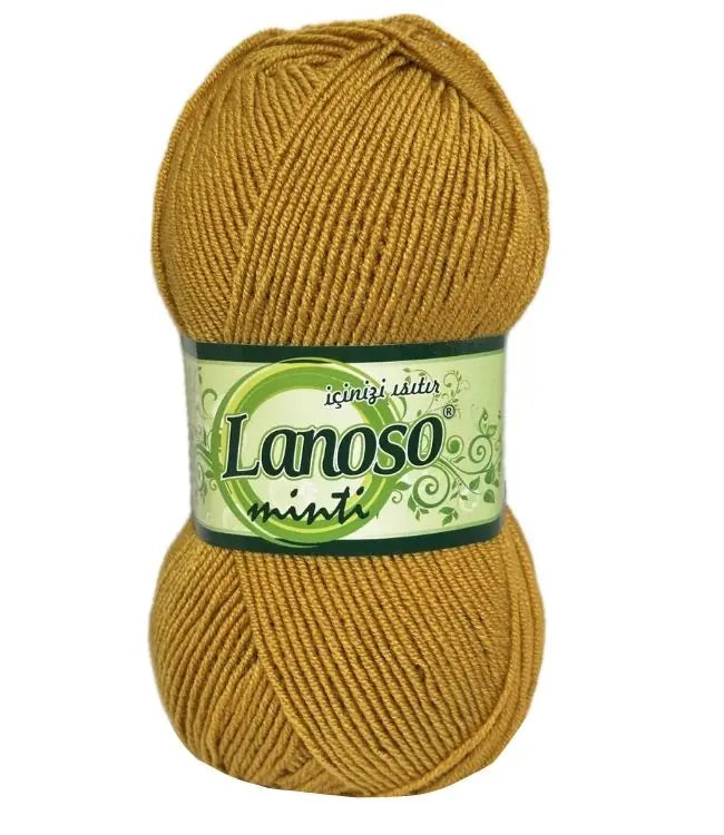 Lanoso Minti 903 Oranj Akrilik Örgü İpi 100 g